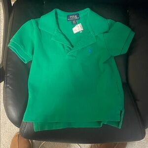 Polo by Ralph Lauren Kids Kelly Green Short Sleeve Polo